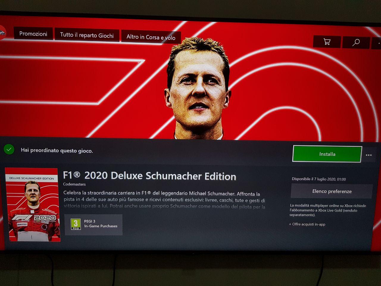 F1 2020 Deluxe Schumacher Edition