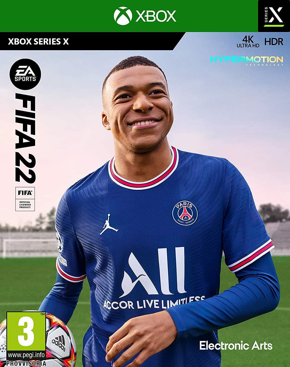 FIFA 22 Xbox serie S/X Account PRIMARIO